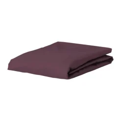Essenza Satin Boxlagen B 90 x L 200 cm - Bomuldssatin - Marsala