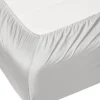 Essenza Satin Boxlagen B 180 x L 200 cm - Bomuldssatin - Sølvfarvet