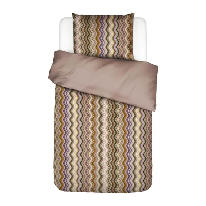Essenza Sol Sengetøj B 140 x L 220 cm - Bomuldssatin - Antique pink