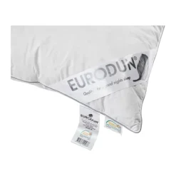 Eurodun Comfort Moskus Dobbelt Sommerdyne B 200 x L 200 cm - Hvide Moskusdun - Bæreevne: 12