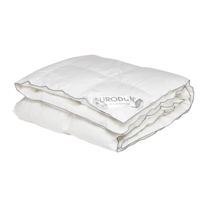 Eurodun Comfort Moskus Dobbelt Sommerdyne B 200 x L 200 cm - Hvide Moskusdun - Bæreevne: 12