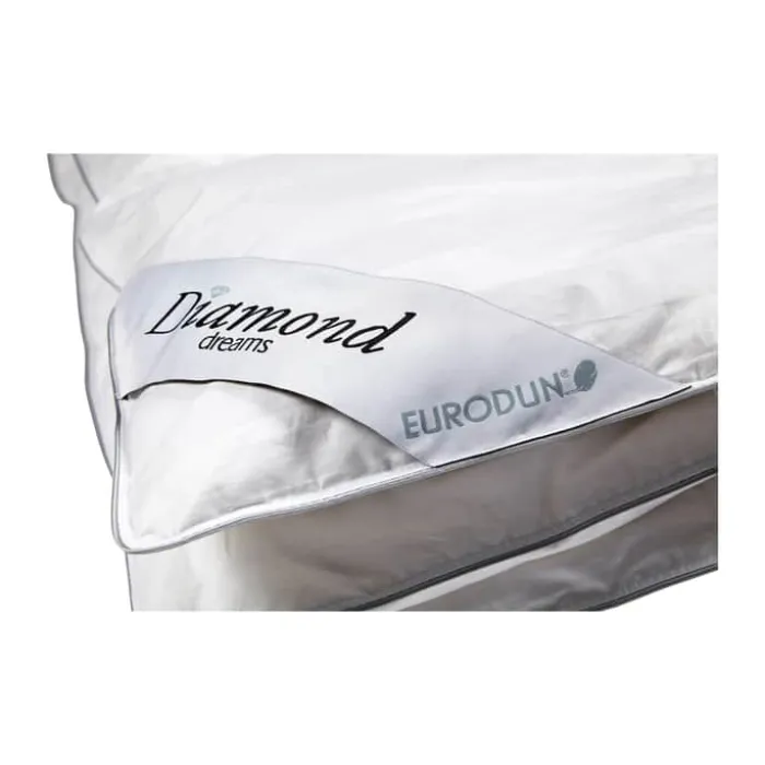 Eurodun Diamond Dream Vinterdyne B 135 x L 200 cm - Hvide Moskusdun - Bæreevne: 12