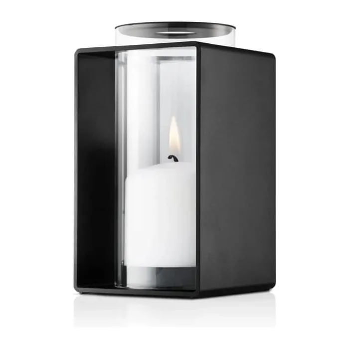 Eva Solo Glow Lanterne H 18 cm - Aluminium/glas - Black