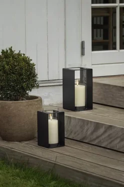 Eva Solo Glow Lanterne H 18 cm - Aluminium/glas - Black