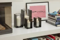 Eva Solo Glow Lanterne H 18 cm - Aluminium/glas - Black