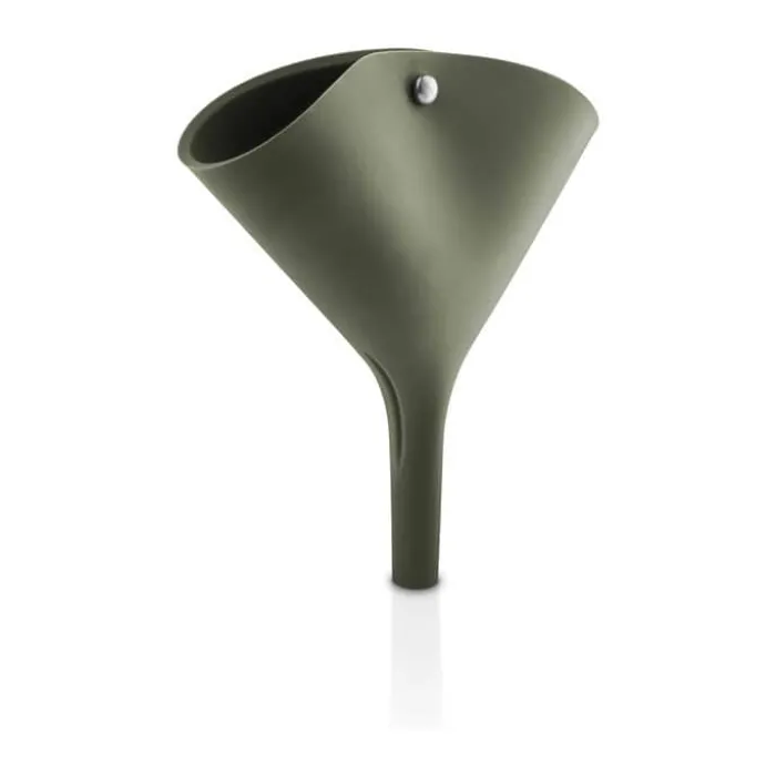 Eva Solo Green Tools Foldbar Tragt Ø 14 x H 15 cm - Silikone/stål - Green