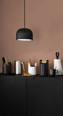 Eva Solo Køkkenrulleholder H 31,5 cm - Rustfrit stål - Sort