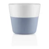Eva Solo Lungo Krus - 2 stk. 23 cl - Porcelæn/silikone - Blue sky