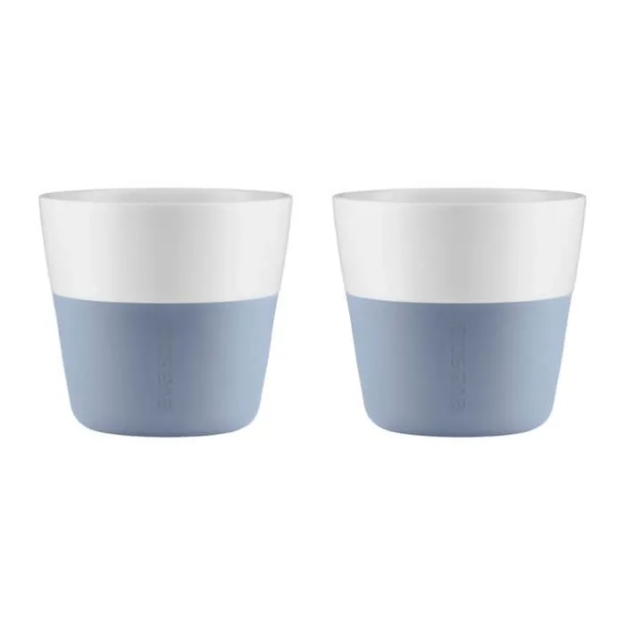 Eva Solo Lungo Krus - 2 stk. 23 cl - Porcelæn/silikone - Blue sky