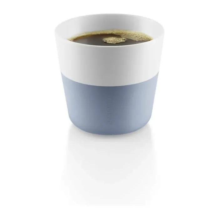 Eva Solo Lungo Krus - 2 stk. 23 cl - Porcelæn/silikone - Blue sky