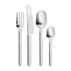 Eva Solo Nordic Kitchen Bestiksæt - 16 dele 4 kuverter - Rustfrit stål - Mat sølvfarvet