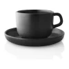 Eva Solo Nordic Kitchen Kop m. underkop 20 cl - Stentøj - Sort