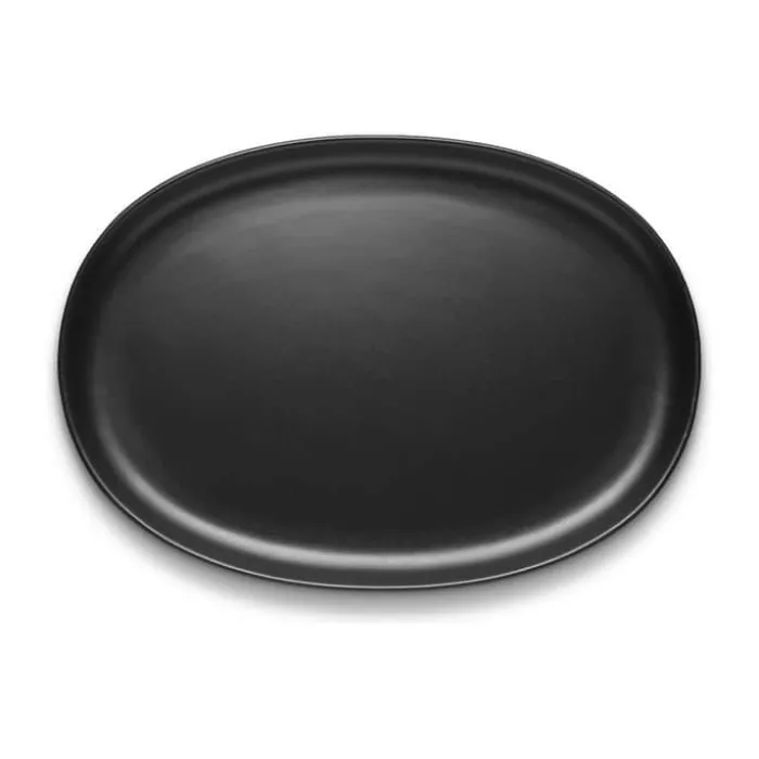 Eva Solo Nordic Kitchen Oval Tallerken Ø 32 cm- Stentøj - Sort
