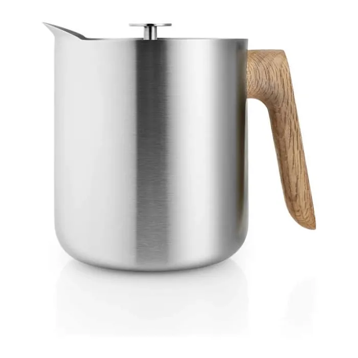 Eva Solo Nordic Kitchen Stempeltekande 1 liter - Rustfrit stål/olieret egetræ