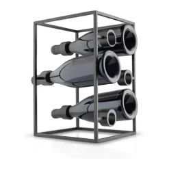 Eva Solo Nordic Kitchen Vinkube 6 flasker - Metal - Sort