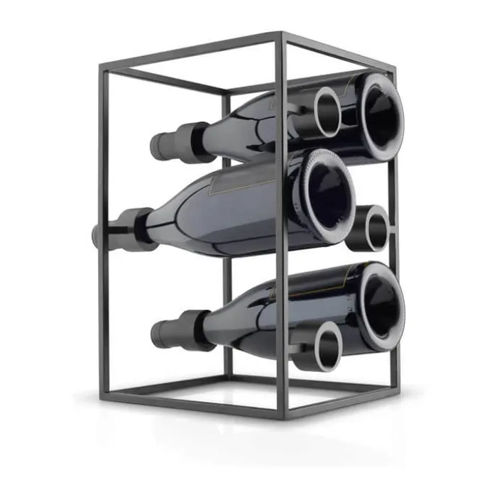 Eva Solo Nordic Kitchen Vinkube 6 flasker - Metal - Sort