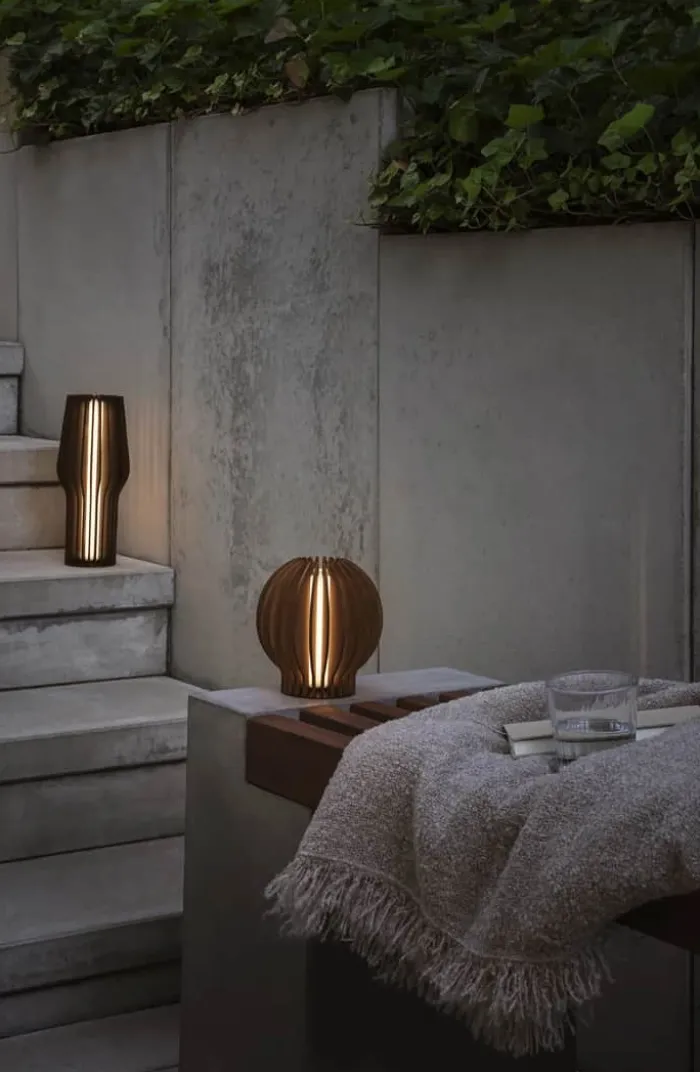 Eva Solo Radiant LED Lampe H 15 cm - Egetræ/kunststof - Oak