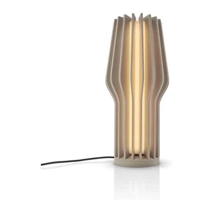 Eva Solo Radiant LED Lampe H 25 cm - Gummi/kunststof - Pearl Beige