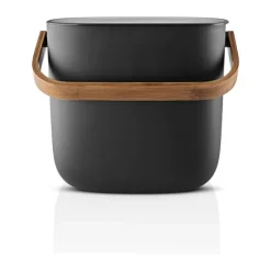 Eva Solo Reflect Affaldsspand 6 liter - Genanvendt kunststof/genanvendt bambus - Sort