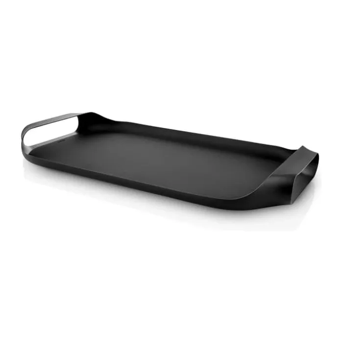 Eva Solo Serveringsbakke B 25 x L 43 cm - Rustfrit stål - Mat sort