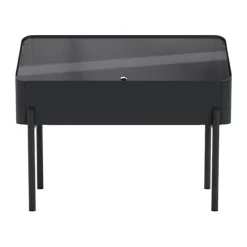 Eva Solo Simply Grow Spire Plantekasse B 80 x L 33 x H 63 cm - Aluminium/Hærdet glas