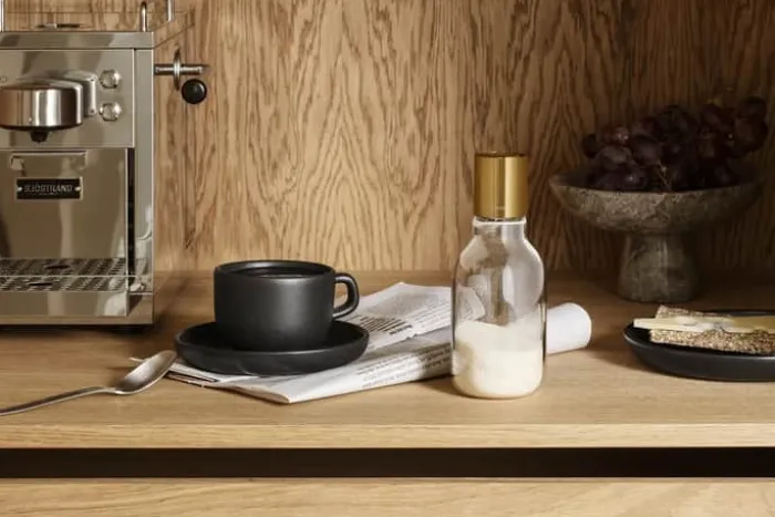 Eva Solo Sukkerdispenser 35 cl - Glas/rustfrit stål - Guld