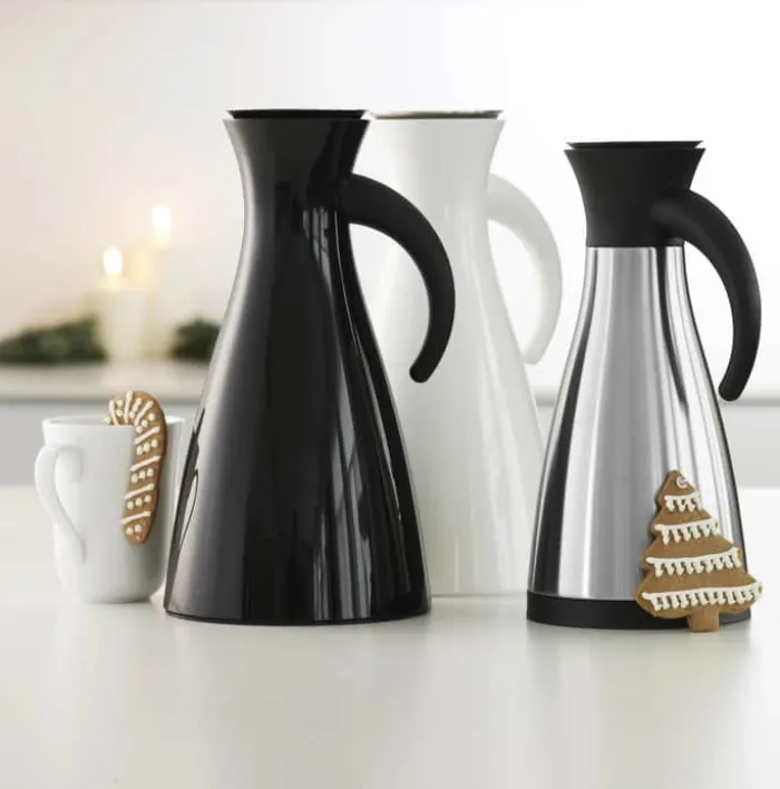 Eva Solo Termokande 1 liter - Glas/kunststof - Hvid