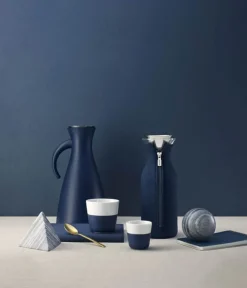 Eva Solo Termokande 1 liter - Glas/kunststof - Matt Navyblue