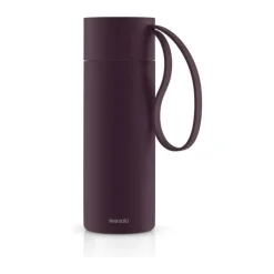Eva Solo To Go Cup 0,35 liter - Genanvendt rustfrit stål/kunststof/silikone - Fig purple
