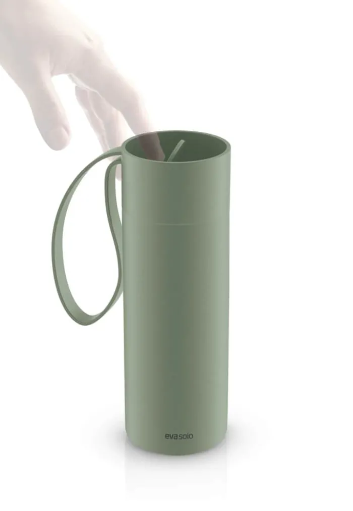 Eva Solo To Go Cup 0,35 liter - Genanvendt rustfrit stål/kunststof/silikone - Green goddess