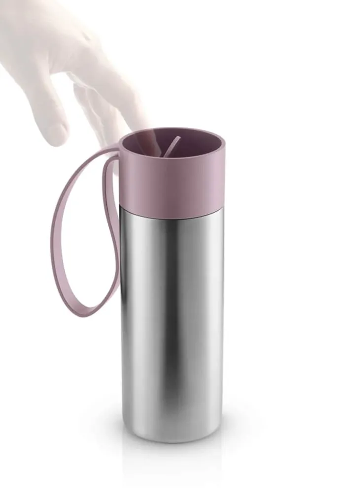 Eva Solo To Go Rejsekrus 35 cl - Genanvendt stål/kunststof/silikone - Nordic Rose