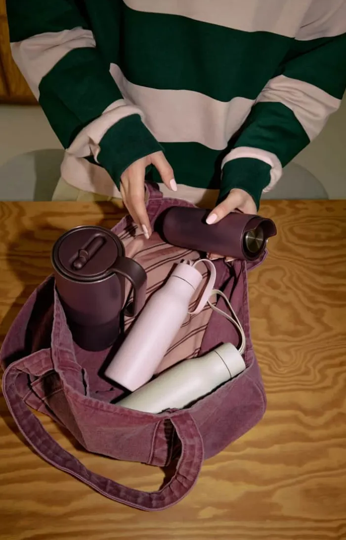 Eva Solo Urban To Go Cup 0,35 liter - Genanvendt rustfrit stål/kunststof - Fig purple