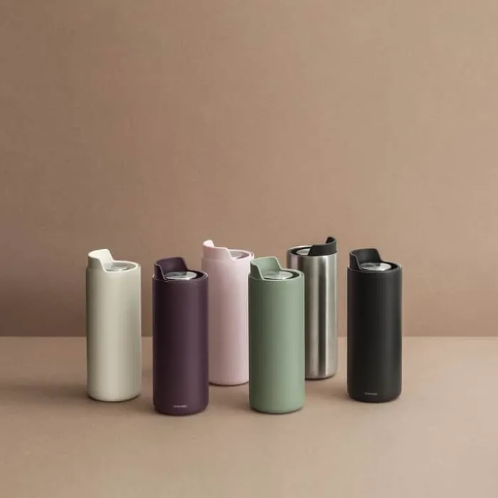 Eva Solo Urban To Go Cup 0,35 liter - Genanvendt rustfrit stål/kunststof - Coconut