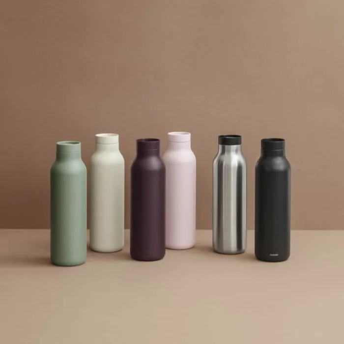 Eva Solo Urban To Go Termoflaske 0,7 liter - Genanvendt rustfrit stål/kunststof - Coconut