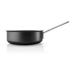 Eva Trio Black line Sauterpande Ø 24 cm - Genanvendt aluminium - Slip-Let® belægning