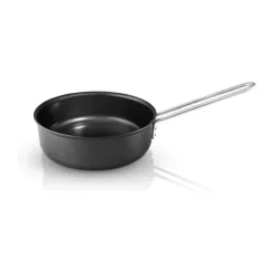 Eva Trio Black line Sauterpande Ø 24 cm - Genanvendt aluminium - Slip-Let® belægning