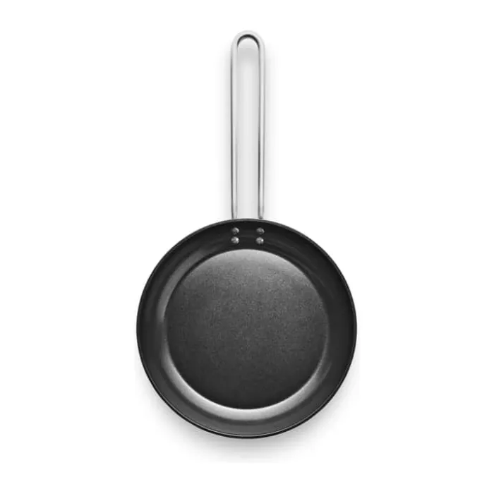 Eva Trio Black line Stegepande Ø 24 cm - Genanvendt aluminium - Slip-Let® belægning