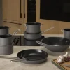Eva Trio Grey Line Gryde 2,5 liter - Rustfrit stål - Slip-Let® belægning