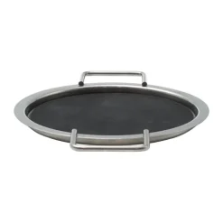 Eva Trio Hældelåg Ø 16 cm - 90% genanvendt rustfrit stål/silikone - Børstet stål