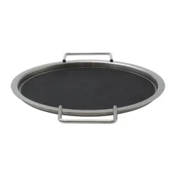 Eva Trio Hældelåg Ø 20 cm - 90% genanvendt rustfrit stål/silikone - Børstet stål