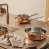 Eva Trio Kobber Sauterpande Ø 24 cm - Kobber - Stål
