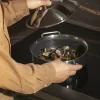 Eva Trio Kuppellåg Ø 16 cm - 90% genanvendt rustfrit stål - Børstet stål