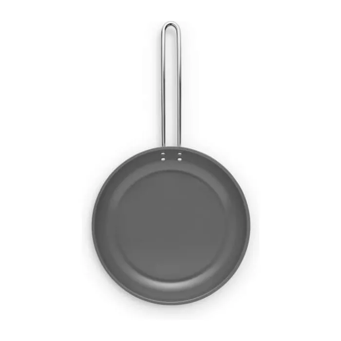 Eva Trio Laser Titanium Stegepande Ø 28 cm - Genanvendt rustfrit stål/aluminium