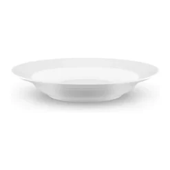 Eva Trio Legio Dyb Tallerken Ø 25 cm - Porcelæn - Hvid