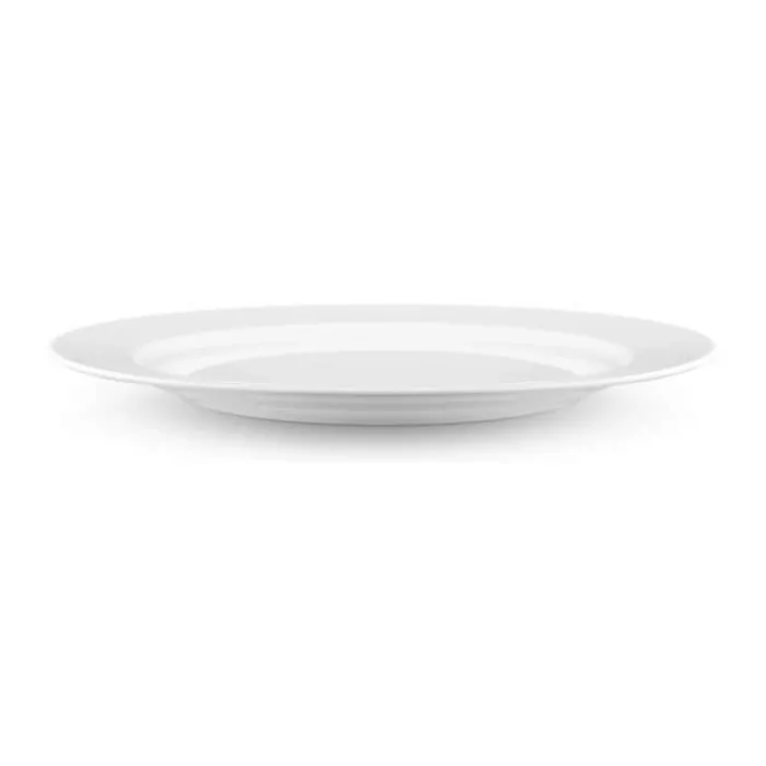 Eva Trio Legio Middagstallerken Ø 28 cm - Porcelæn - Hvid