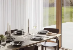 Eva Trio Legio Nova Dyb Tallerken Ø 22 cm - Stentøj - Sort
