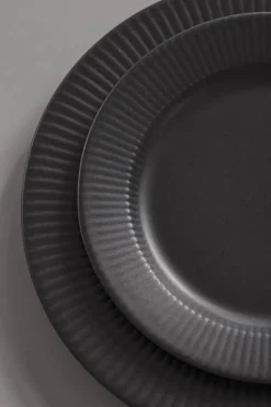 Eva Trio Legio Nova Frokosttallerken Ø 22 cm - Stentøj - Sort