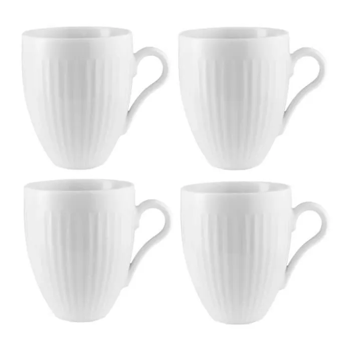 Eva Trio Legio Nova Kop - 4 stk. 40 cl - Porcelæn - Hvid