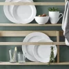Eva Trio Legio Nova Middagstallerken Ø 28 cm - Porcelæn - Hvid