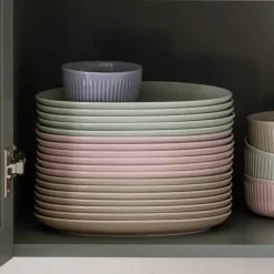 Eva Trio Legio Nova Palette Oval Tallerken B 16,5 x L 24,5 cm - Porcelæn - Beige